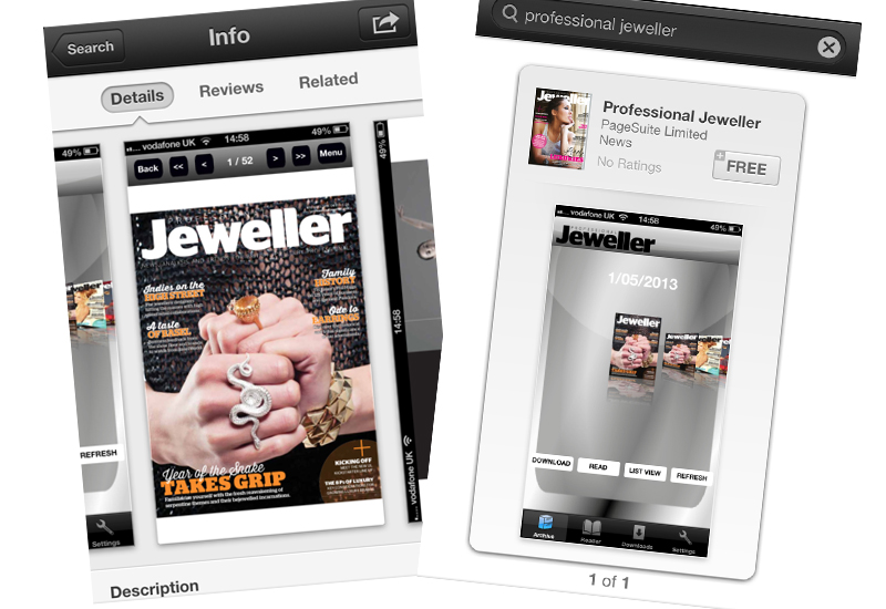 Professional Jeweller now available on iPad